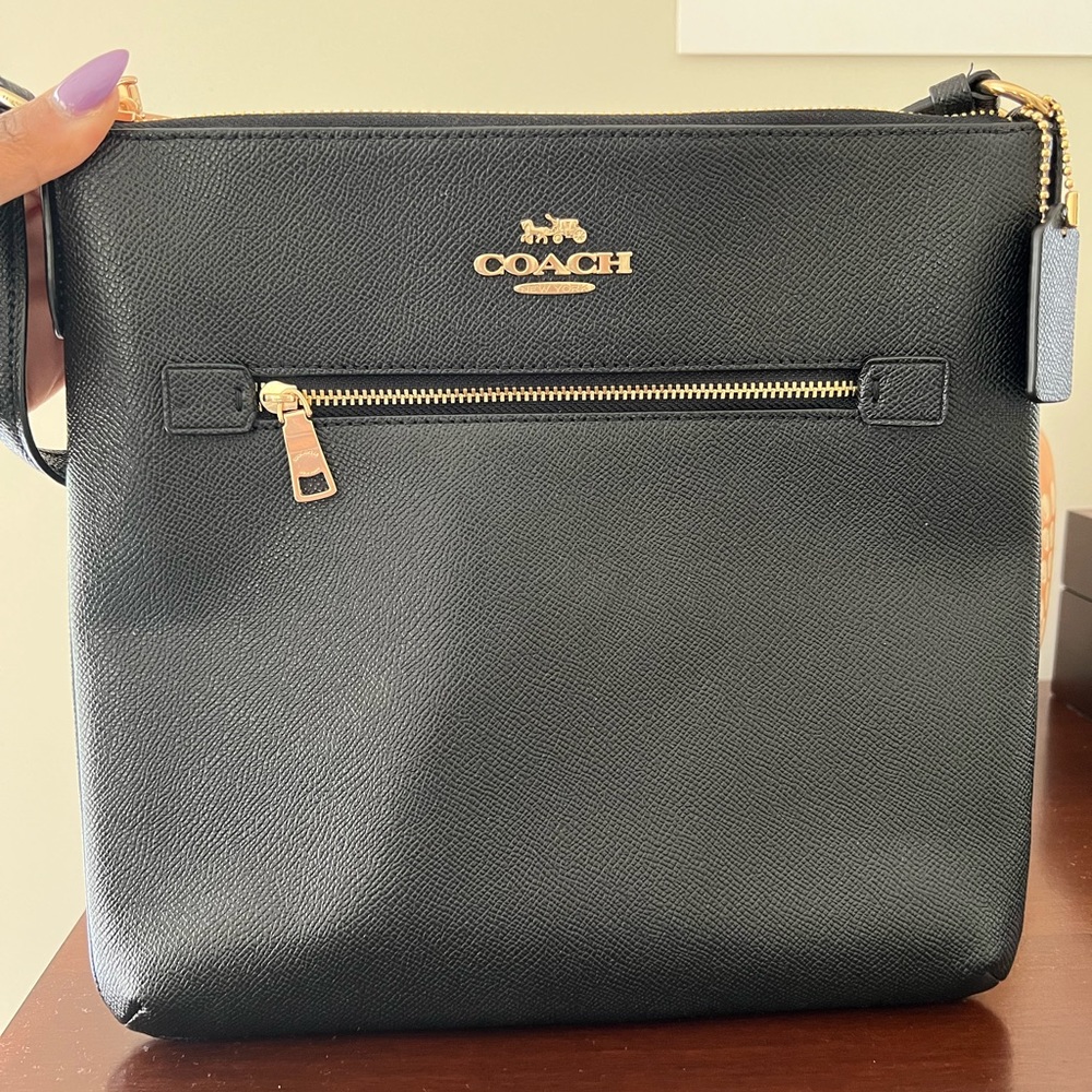 Black Coach Crossbody Bag!